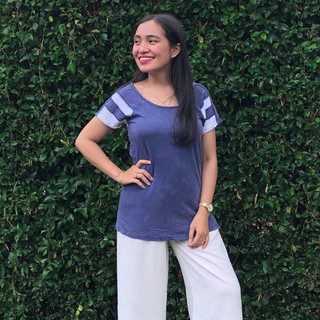 Defect Dongker Tali - Kaos Wanita Lengan Pendek - Katun PC42