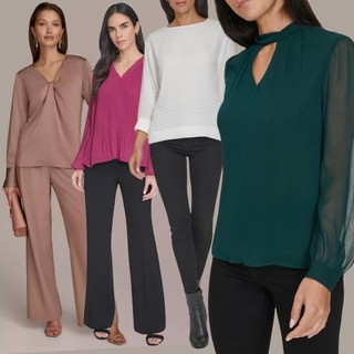 Ceka Ori - Blouse & Kemeja - Lengan Panjang - Polos Motif