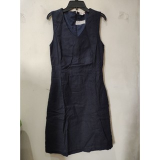 TOM DRESS NAVY L-80